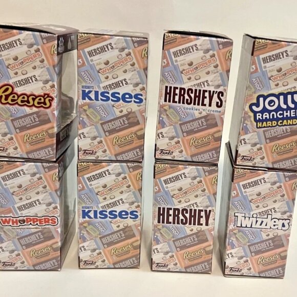 NEW Set of 8 Hershey’s Chocolates & Candies Funko Minis Figures * Collectible - Picture 9 of 10